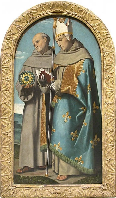 112-Alessandro Bonvicino-Moretto-santi Bernardino e Ludovico-Parigi